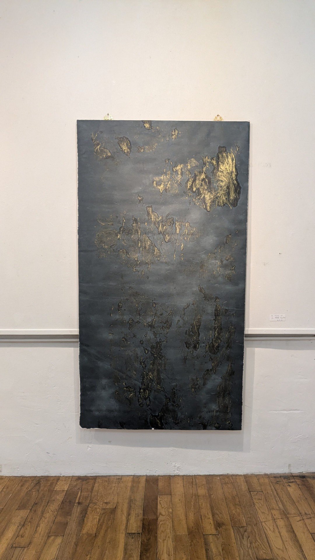 王穆提 空 97x180cm 墨、壓克力、宣紙 2025年