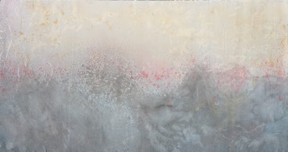 Untitle《無題》，180x97cm， Ink on paper