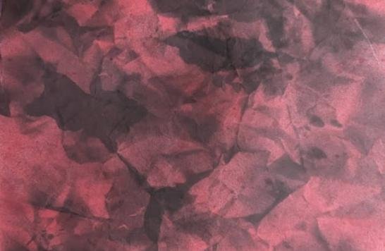 Red symbol《紅色符號》，138x69cm， Ink on paper