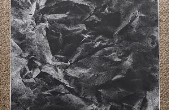 There is light naturally in the darkness《黑暗之中自然有光明》，97x180cm， Ink on paper